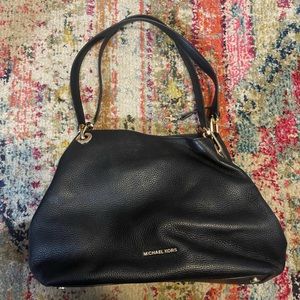 MICHAEL Michael Kors Raven Large Leather Shoulder Bag